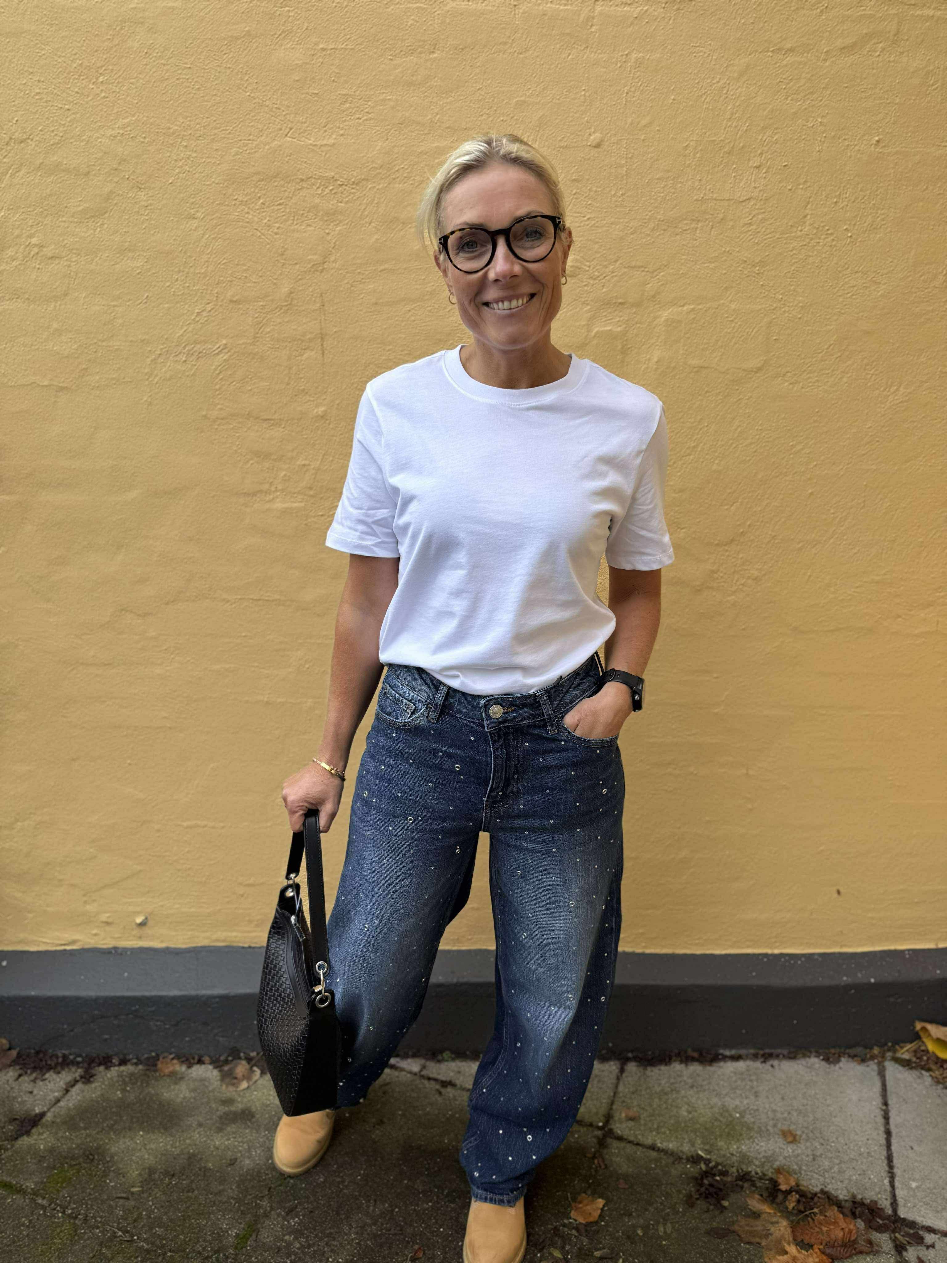 PCMERLE Jeans - Dark Blue Denim